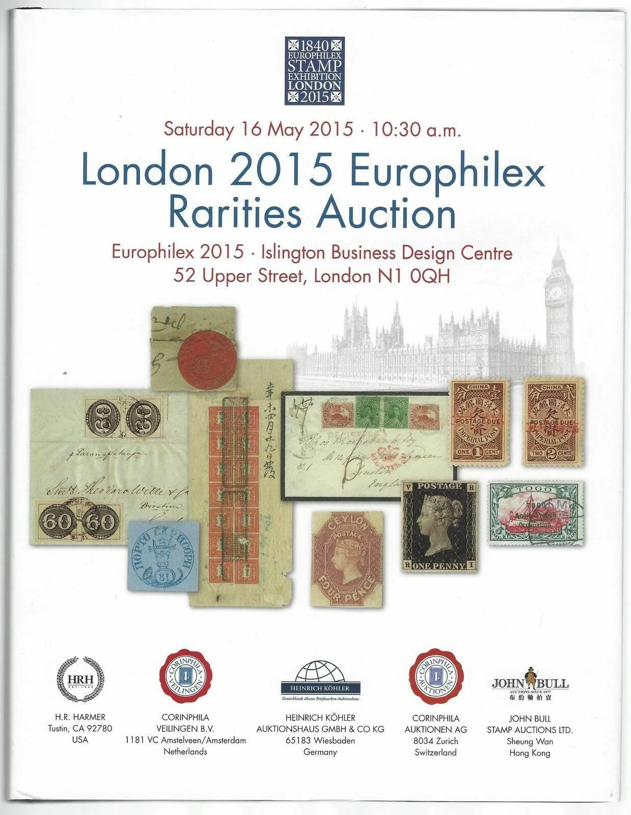 Köhler — Europhilex Rarities catalogue