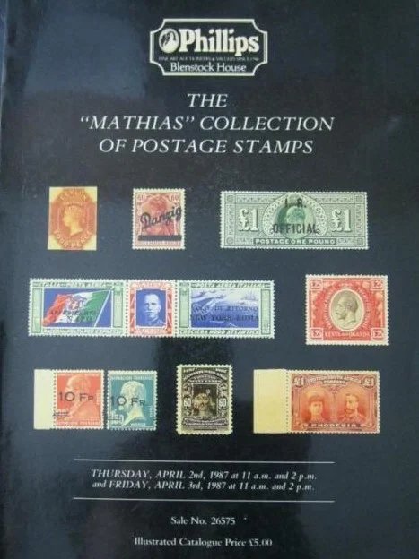 'Mathias' Collection catalogue