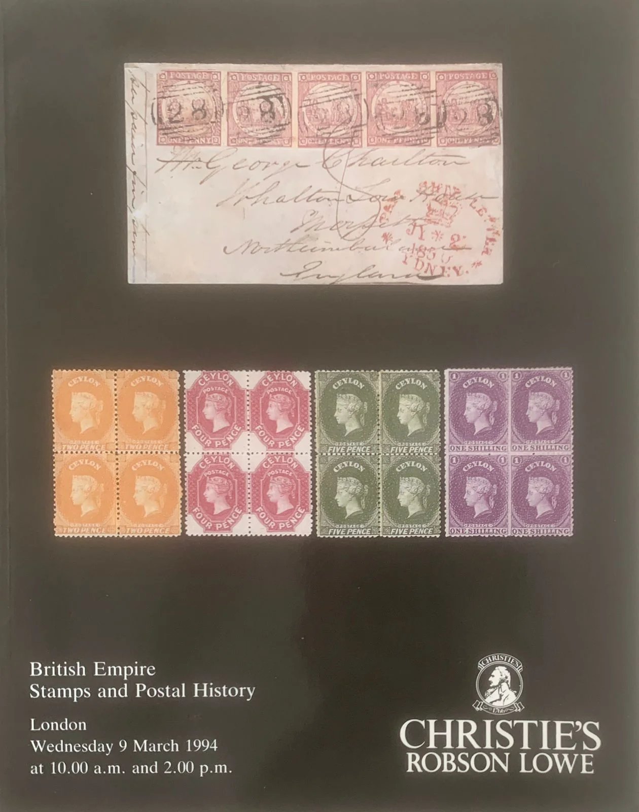 Anonymous Collection catalogue